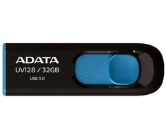 USB laikmena Adata UV128 32GB Juodas/Mėlynas