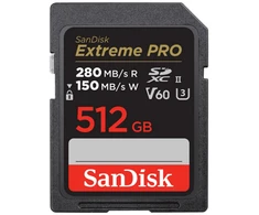 SanDisk SDSDXEP-512G-GN4IN atminties kortelė 512 GB SDXC UHS-II 10 klasė