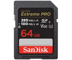 „SanDisk SDSDXEP-064G-GN4IN“ atminties kortelė 64 GB SDXC UHS-II 10 klasė