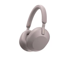Belaidės ausinės Sony WH-1000XM5 su triukšmo slopinimo technologija, Rožinės