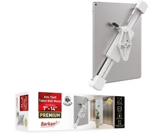 Barkan T70VL Laikiklis do tabletu 7-14" sukamasis ścienny su zamkiem