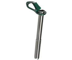Blue Ice Mėlyna Ice Mėlyna Ice Mėlyna Ice Aero Ice Screw 22 cm žalias (žalias)