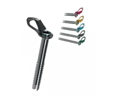 Blue Ice Mėlyna Ice Mėlyna Ice Mėlyna Ice Aero Lite Ice Screw 19cm pilka (pilka)