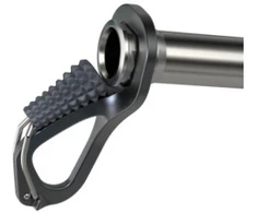 Carruzzo aero lite ice screw 19cm-pilkas Mėlynas ICE