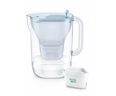 Vandens filtravimo ąsotis BRITA Style Eco 2.4L, mėlynos spalvos su 2x MAXTRA PRO filtrais