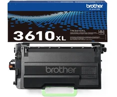 Brother TN-3610XL Genuine High Yield Toneris Cartridge, Juodas | Brother TN3610XL | Toneris cartridge | Juodas
