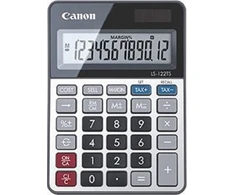 Canon LS-122TS skaičiuotuvas Desktopas Skaičiuotuvo ekranas Pilka