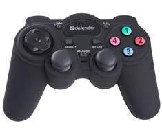 Carrera PAD DEFENDER GAME RACER TURBO VIBRATION USB/PS2/PS3 klaviatūra