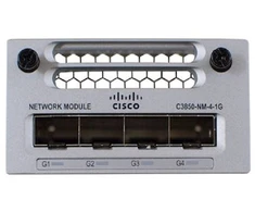 Šakotuvas CISCO C9300-NM-4G= „Cisco Catalyst 9300“ 4 x 1GE tinklo modulis, atsarginis