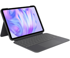 Logitech Combo Touch, skirtas iPad Pro 11" M4 Pilka US