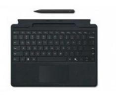 Klaviatūra „Microsoft Surface Signature Type Cover Copilot“ + plonas rašiklis, juodas
