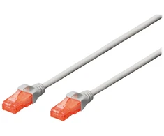 DIGITUS DK-1612-100 Premium CAT 6 UTP patch kabelis Ilgis 10.0m Spalvotas pilkas