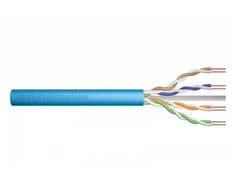 Assmann Electronic DIGITUS montavimo kabelis cat.6A U/UTP Dca vientisas laidas AWG 23/1 LSOH 100m violetinė folija