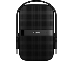 Išorinis Kietasis Diskas - Silicon Power Armor A60 5000 GB, Juodas