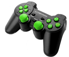 Bevielis ŽAIDIMŲ PULTAS SU VIBRACIJOMIS PC / PS3 ESPERANZA EGG108G GLADIATOR