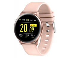 Išmanusis laikrodis Maxcom Fit FW32 Neon, Rožinio aukso spalvos korpusas su rožinės spalvos dirželiu