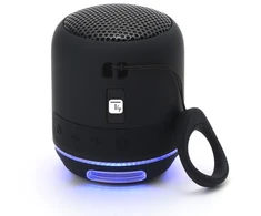 TECHLY Wireless Nešiojama kolonėlė with Speakerphone and LED Lights Juodas