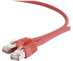 GEMBIRD PP6A-LSZHCU-R-3M Gembird patchcord RJ45, kat. 6A,SFTP, LSZH, 3m, raudona