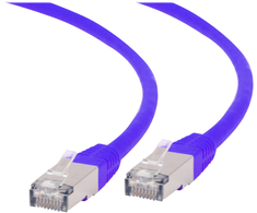 Gembird RJ-45 / RJ-45, Cat 6A, S / FTP, violetinė, 5m (PP6A-LSZHCU-V-5M)