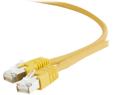GEMBIRD PP6A-LSZHCU-Y-1M Gembird patchcord RJ45, kat. 6A, SFTP, LSZH, 1m, geltona