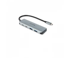 USB Adapteris - DICOTA D32061 4-in-1 10 Gbps Sidabrinis