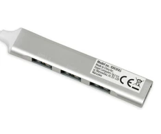IBOX IUH3FAS Hub USB3.0 + USB 2.0 Sidabrinis