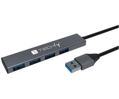 HUB USB Techly USB kištukas Techly 4-NUSB3.2 Gen1 prievadas