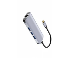 USB Jungčių Replikatorius - iBox, Sidabrinis