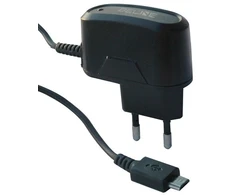 Laidinis įkroviklis Beline microUSB 1A juodos spalvos