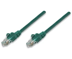 INTELLINET UTP LAN Cat6, kabelis, pleistras, 1,0 m žalias, 342476
