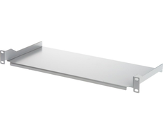 Intellinet 162104 lentyna 1U 200 mm stovas 19" 2 tvirtinimo taškai, vientisa, pilka_