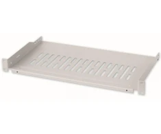 Intellinet 919531 Półka 1U 255mm stelažas 19" 2 punkty mocowania, perforowana, pilka