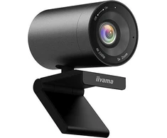 iiyama Kamera 4K UHD 120 laipsnių (FoV), 8MP STARVIS jutiklis, 5x priartinimas, 2D/3D triukšmo slopinimas, automatinis rėminimas, mikrofonas 2x su 4m balso atpažinimu, lengvas montavimas, privatumo uždanga, USB-C~USB-A jungtis, nuotolinio valdymo pultas (OSD)