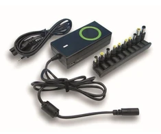 TECHLY universalus nešiojamasis kompiuteris AC Power ir 70 W LCD su USB prievadu