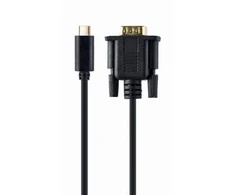 GEMBIRD USB-C į VGA-M adapteris 2m juodas blisteryje