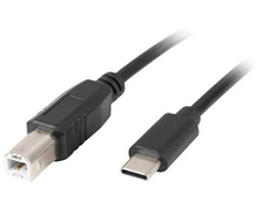 LANBERG laidas USB-C M ->USB-B M 2.0 1.8 m