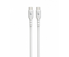 TB USB-C - USB-C laidas 2m, baltas silikonas