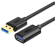 UNITEK Y-C459GBK Unitek USB plėtinio keitiklis USB3.0 AM-AF, 2,0m Y-C459GBK