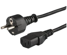 Maitinimo Kabelis - Savio Schuko (M) - IEC C13 1,8 m CL-138
