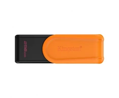 KINGSTON 256GB Portable USB 3.2 Gen 1 DataTraveler Exodia S Juodas/Oranžinis