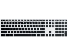 Belaidė klaviatūra QWERTY Satechi Slim X3 ST-BTSX3S sidabrinis