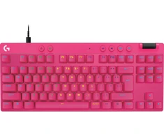 Klaviatūra Logitech G Pro X TKL Rapid Magenta