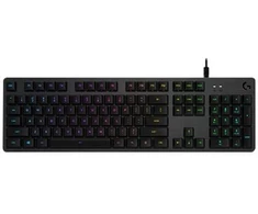 Mechaninė Žaidimų Klaviatūra Logitech G512 Carbon su RGB Apšvietimu, US Tarptautinis Išdėstymas, GX Brown Tactile