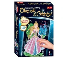Blizgučių paveikslas QUEEN blizgučių klijavimo rinkinys Ranok-Creative
