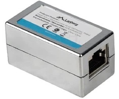 LANBERG AD-RJ45-RJ45-OS6 RJ45 inline mova, Cat.6 ekranuota