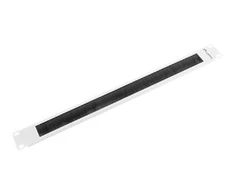 LANBERG AK-1101-S brush panel 19 1U pilka