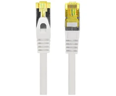 LANBERG patchcord cat.6A S/FTP LSZH CU 1m pilkas