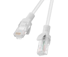 LANBERG PCU5-20CC-0025-S Patchcord RJ45 kat. 5e UTP 0,25 m Pilka 10 pak