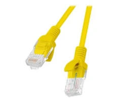LANBERG PCU5-20CC-0025-Lanberg Patchcord RJ45 kat. 5e UTP 0,25 m Geltona, 10 pak