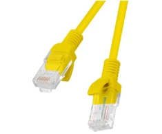 LANBERG PCU5-20CC-0050-Y Patchcord RJ45 kat. 5e UTP 0,5m Geltona 10-Pack